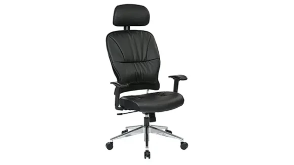 Mid-Back Task Chair with Headrest and Synchro Tilt