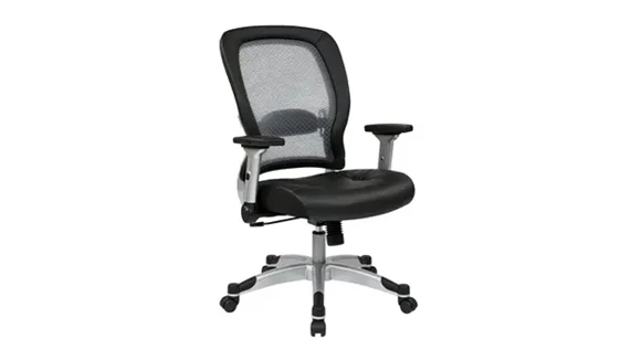 Task Chair with Lumbar Support and Mesh Back