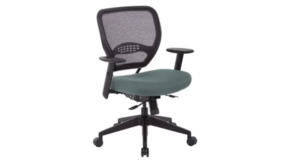 Task Chair with Lumbar Support and Mesh Back