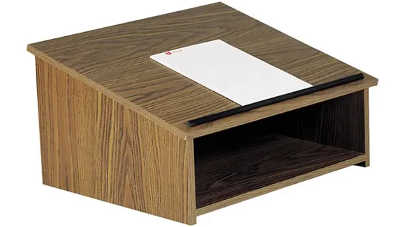 Lectern 24in W x 20in D x 14in H with Versatile and Portable