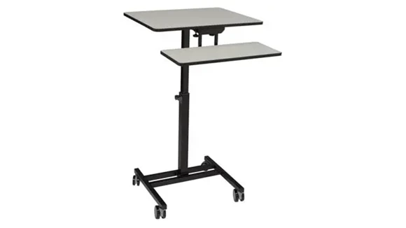 Sit-To-Stand Table Cart 26in W x 21in D