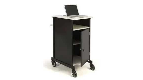 Utility Cart 21in W x 33in D x 40in H with Wire Management