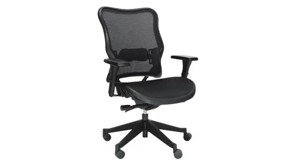 All-Mesh Task Chair Synchro-Tilt Adjustable Lumbar
