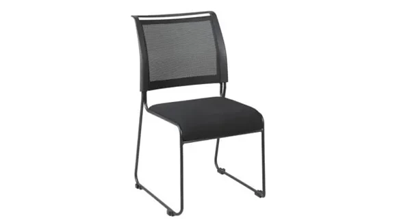 Stack Chair with Mesh Back Set of 6