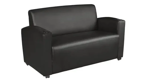 Loveseat with Cup Holders
