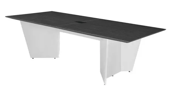 Conference Table 70in W x 35in D with Power Data Grommets and Wire Management