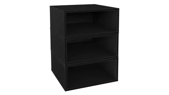 Half Size Stackable Storage Cubbies - 3 Pack
