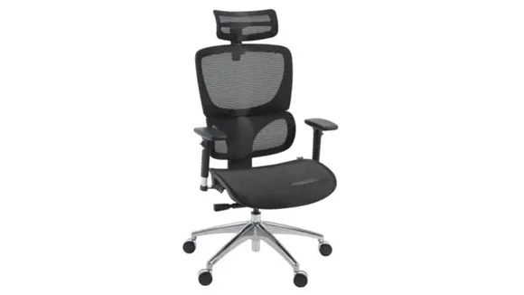 Mesh Management Office Chair with H Adjustable Headrest