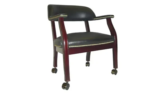 Ivy League Captains Chair with Casters
