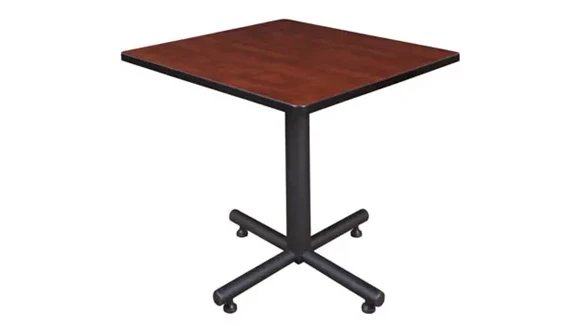 Cafeteria Table 30in Square with X-Base