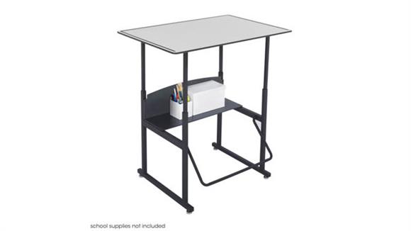 Adjustable-Height Stand-Up Desk