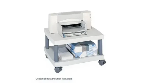 Utility Cart 20in W x 18in D x 12in H with Supply Shelves