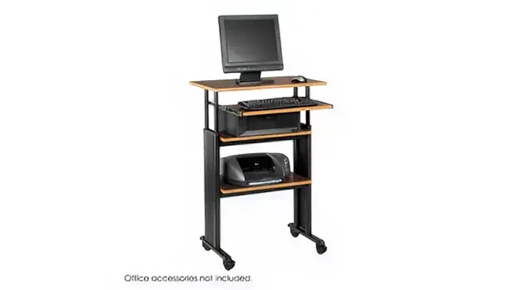 Stand-Up Adjustable Height Desk 30in W x 22in D with Work Surface