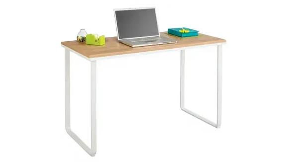 Table Desk 48in W x 24in D with Wood Laminate Top