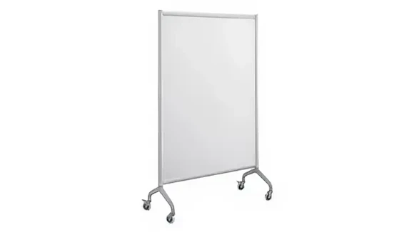 Mobile Whiteboard 42in W x 66in D