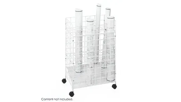 Media Cabinet 21in W x 14in D x 32in H with Compartments Hold Any Size Document