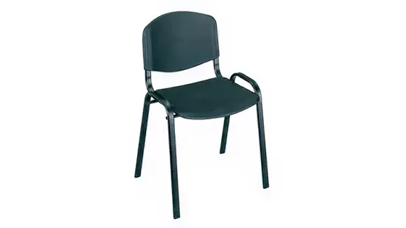 Stack Chair with Steel Frame Set of 4