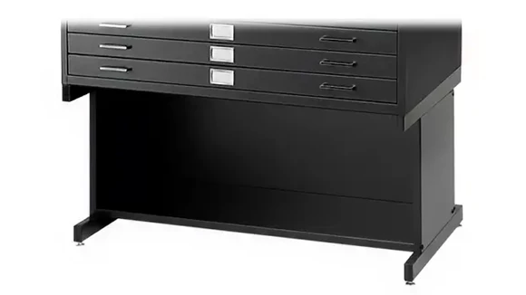 Flat File Cabinet 5in W x 30in D x 20in H with 5 Drawers