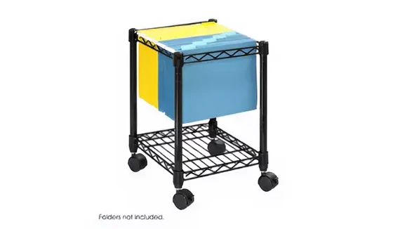 Mobile File Cabinet 16in W x 14in D x 20in H