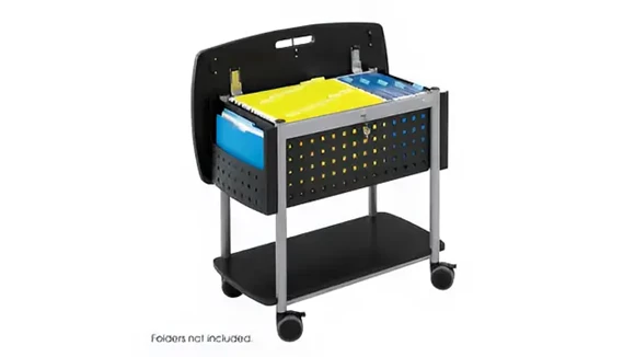 Mobile File Cabinet 19in W x 30in D x 27in H with Lockable
