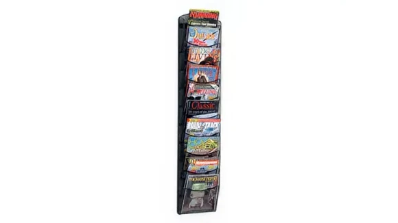 Literature Organizer 10in W x 4in D x 51in H