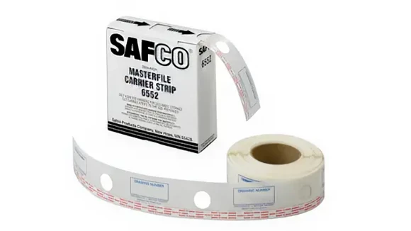Polyester Carrier Strips 2.25in W for MasterFile 2