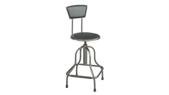 Diesel High Base Stool with Back