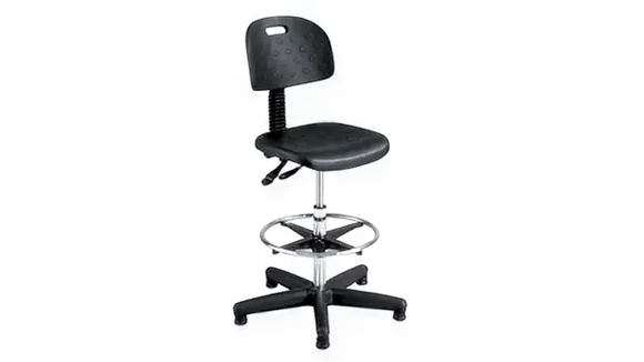 Drafting Stool with Poly Seat