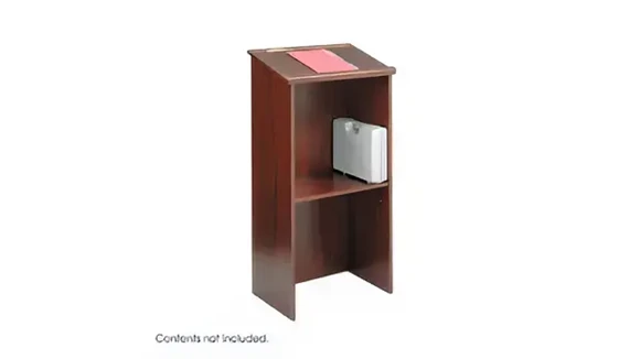 Lectern 23in W x 16in D x 46in H