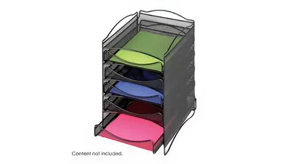 Desktop Organizer 10in W x 13in D with 5 Drawers