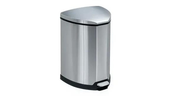 Trash Can 11in W x 12in D x 20in H with Step