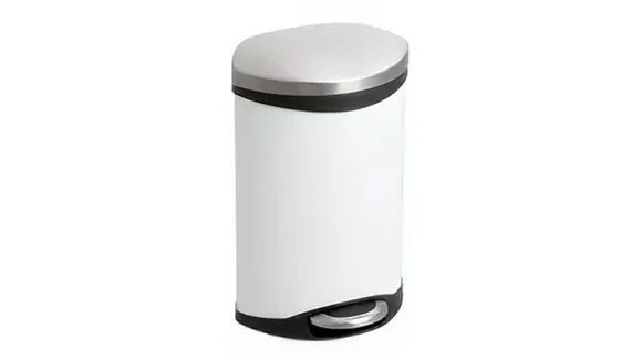 Trash Can 12in W x 9in D x 17in H with Step