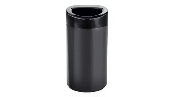 Trash Can 30in H with Rigid Plastic Liner Included