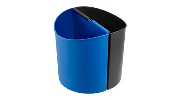 Trash Can 13in W x 8in D x 14in H with Wastebasket
