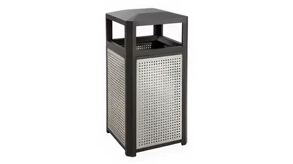 Trash Can 21in W x 21in D x 41in H