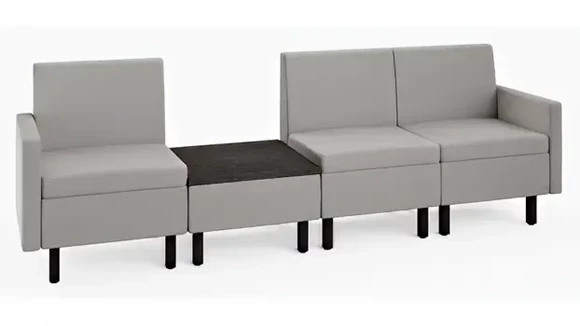 3-Seat Sofa 102in W x 24in D with Fabric