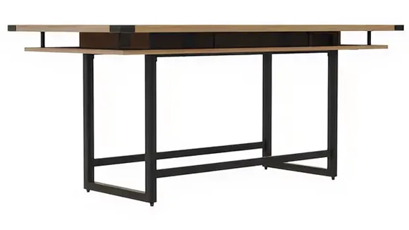 Standing Height Conference Table 8ft W x 48in D x 42in H