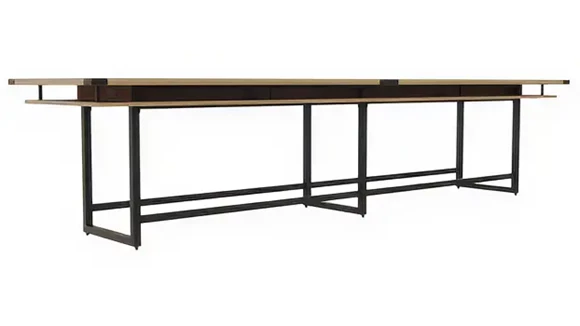 Standing Height Conference Table 16ft W x 48in D x 42in H