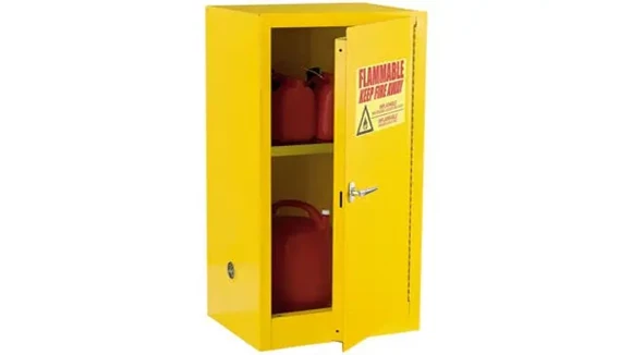 Storage Cabinet 23in W x 18in D x 35in H with Fits Conveniently Under Countertops