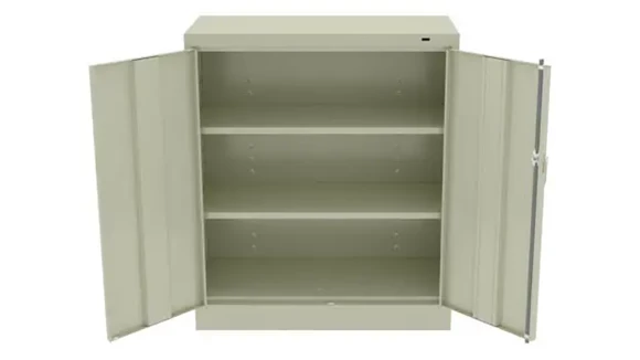 Storage Cabinet 36in W x 18in D x 42in H with Heavy Duty Construction