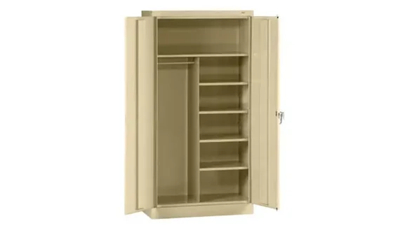 Combination Cabinet 36in W x 18in D x 72in H with Heavy Duty Construction