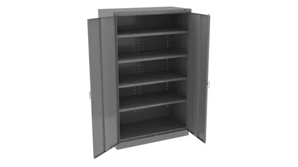 Storage Cabinet 48in W x 18in D x 78in H with Heavy Duty Construction