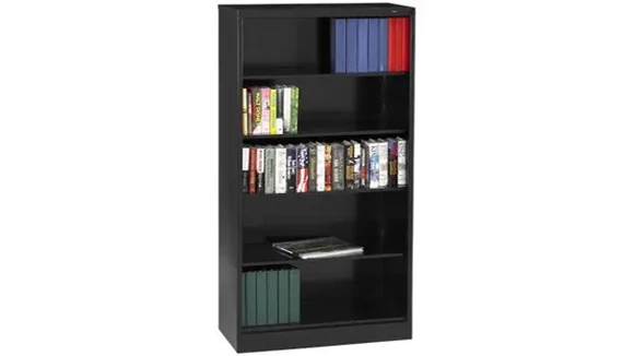 Bookcase 36in W x 18in D x 72in H with Durable Welded Construction