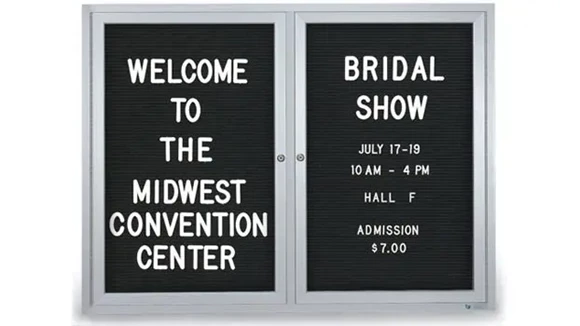 Specialty Board 48in W x 2in D x 36in H with Shatter Resistant Acrylic Windows
