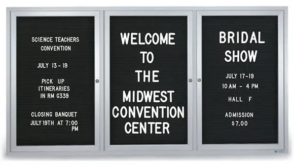 Specialty Board 72in W x 2in D x 48in H with Shatter Resistant Acrylic Windows