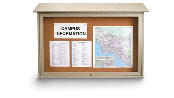 45in x 36in Top Hinged Message Center