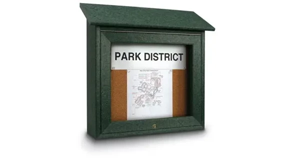 Specialty Board 18in W x 6in D x 18in H with Lock