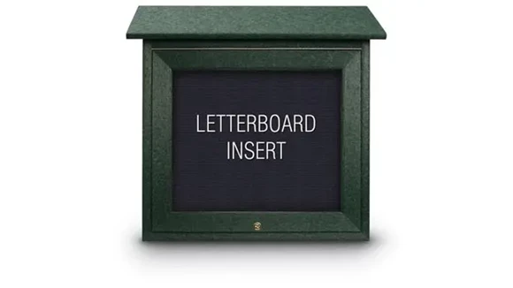Specialty Board 18in W x 6in D x 18in H with Lock