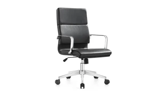 Mid-Back High-Back Conference Chair with Tilt Lock