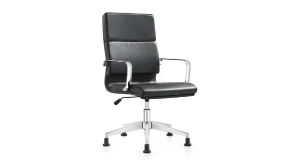 Mid-Back High-Back Conference Chair with 300 lb Capacity